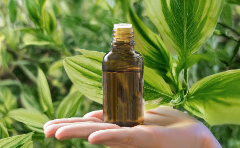 homeopathic bottle close-up