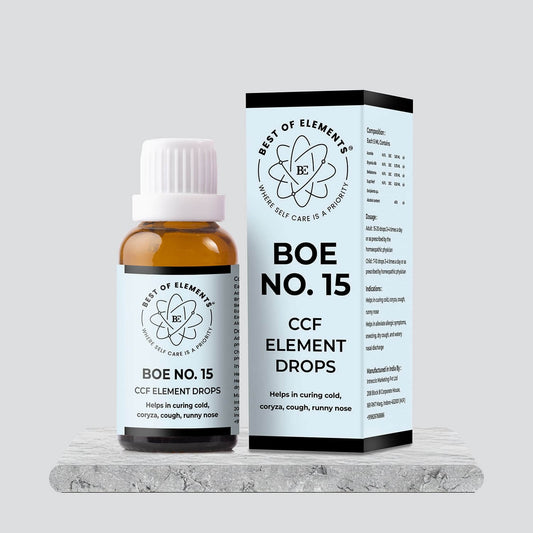 BOE No. 15 CCF Element Drops bottle